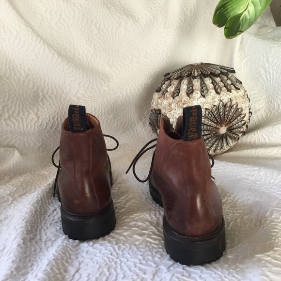 Ed Meier Brown Lace up Boots main image 6